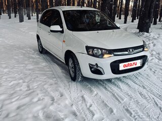 2015 Lada (ВАЗ) Kalina II, белый, 500000 рублей, вид 1