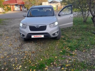 2010 Hyundai Santa Fe II Рестайлинг, серебристый, 1250000 рублей, вид 3
