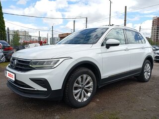 2021 Volkswagen Tiguan II Рестайлинг, белый, 3190000 рублей, вид 1