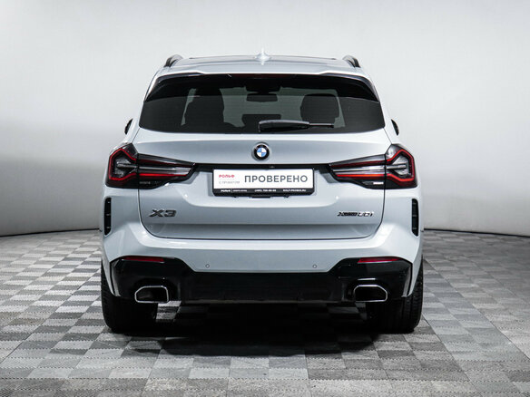 2021 BMW X3 30i xDrive III (G01) Рестайлинг, серый, 5190000 рублей - вид 5