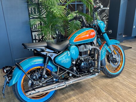 2026 Royal Enfield Goan Classic 350, голубой, 537000 рублей, вид 4