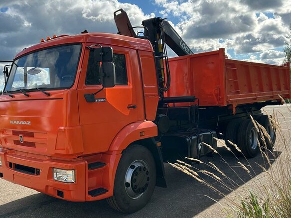2017 КамАЗ 65115, оранжевый, 7999000 рублей