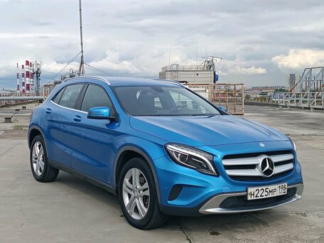 2014 Mercedes-Benz GLA 250 I (X156), голубой, 1440000 рублей, вид 3