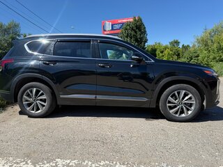 2020 Hyundai Santa Fe IV, чёрный, 3100000 рублей, вид 4