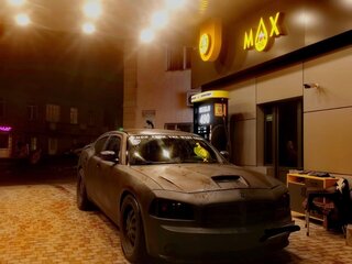 2006 Dodge Charger VI (LX), чёрный, 965000 рублей, вид 1