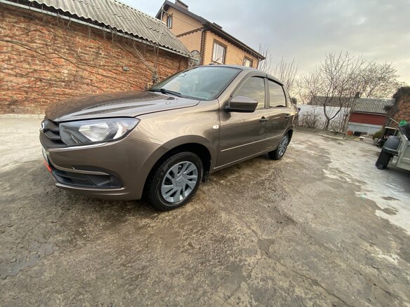 2020 Lada (ВАЗ) Granta I Рестайлинг, коричневый, 850000 рублей - вид 7