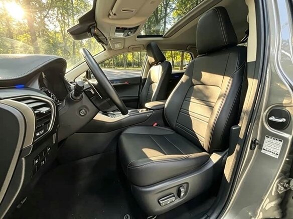 2021 Lexus NX 200 I Рестайлинг, серый, 3350000 рублей - вид 10