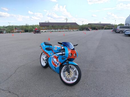1994 Honda VFR 400, оранжевый, 500000 рублей, вид 1