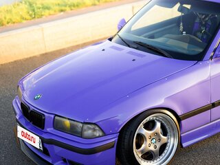 1995 BMW 3 серии 320i III (E36), фиолетовый, 1290000 рублей, вид 2