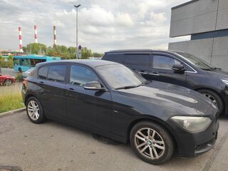 2012 BMW 1 серии 116i II (F20/F21), чёрный, 700000 рублей, вид 2