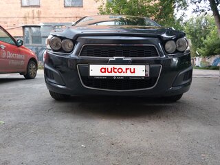 2012 Chevrolet Aveo II, чёрный, 565000 рублей, вид 4