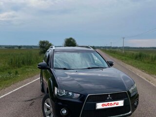 2009 Mitsubishi Outlander II Рестайлинг, чёрный, 830000 рублей, вид 4