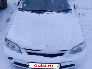 2001 Mazda Familia VIII (BJ), белый, 189000 рублей, вид 1