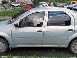 2007 Renault Logan I, серый, 150000 рублей, вид 4