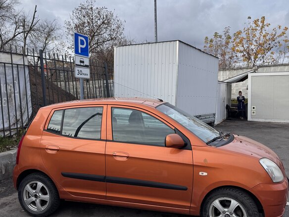 2006 Kia Picanto I, оранжевый, 440000 рублей - вид 5