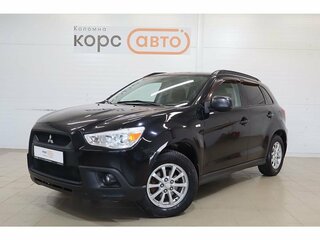 2012 Mitsubishi ASX I, чёрный, 825000 рублей, вид 1