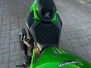 2021 Kawasaki Z H2, зелёный, 1900000 рублей, вид 3