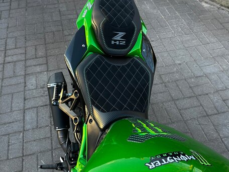 2021 Kawasaki Z H2, зелёный, 1900000 рублей, вид 3