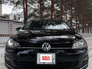 2013 Volkswagen Golf VII, чёрный, 1310000 рублей, вид 2