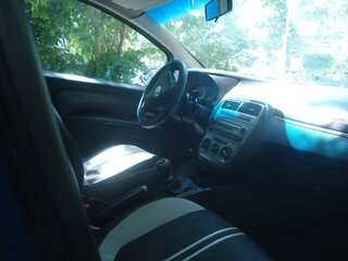 2008 Fiat Punto III Grande Punto, синий, 300000 рублей, вид 5
