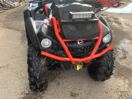 2016 BRP Can-Am Outlander 570, красный, 840000 рублей, вид 4