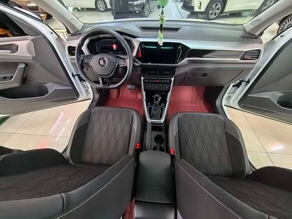 2021 Volkswagen T-Cross I (China Market), белый, 1600000 рублей - вид 8