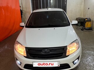 2013 Lada (ВАЗ) Granta I, белый, 570000 рублей, вид 2