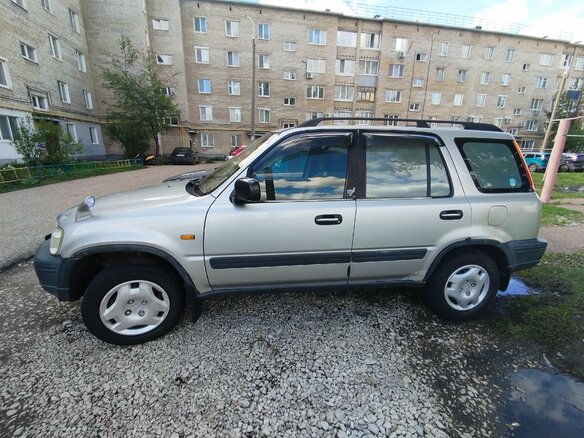 1995 Honda CR-V I, серебристый, 500000 рублей - вид 2