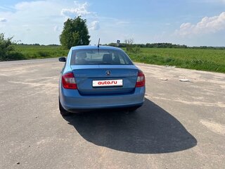 2014 Skoda Rapid I, синий, 990000 рублей, вид 4
