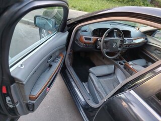 2003 BMW 7 серии Long 735Li IV (E65/E66), чёрный, 400000 рублей, вид 4