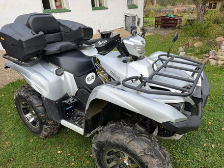 2017 Yamaha Grizzly 700, серебристый, 1200000 рублей, вид 4