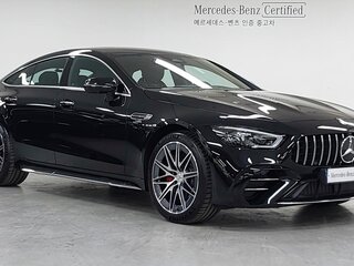2025 Mercedes-Benz AMG GT 4-Door Coupe 43 I, чёрный, 13240750 рублей, вид 3