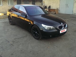 2004 BMW 5 серии 525i V (E60/E61), чёрный, 799000 рублей, вид 4