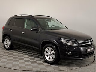 2012 Volkswagen Tiguan I Рестайлинг, чёрный, 930000 рублей, вид 4