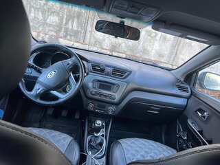 2012 Kia Rio 5-speed III, голубой, 487000 рублей, вид 5