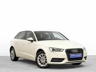2013 Audi A3 III (8V), белый, 1349000 рублей, вид 1