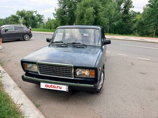 2005 Lada (ВАЗ) 2107, зелёный, 160000 рублей, вид 2