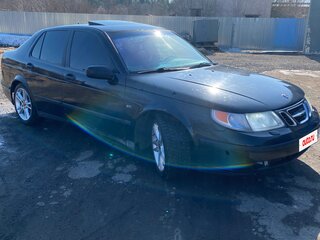 2002 Saab 9-5 I Рестайлинг, чёрный, 370000 рублей, вид 2