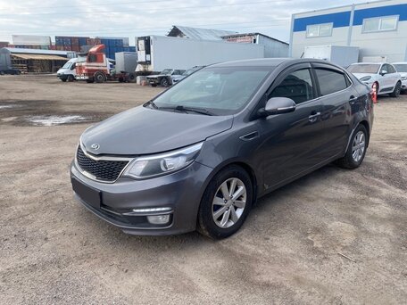 2015 Kia Rio III Рестайлинг, серый, 792000 рублей, вид 1