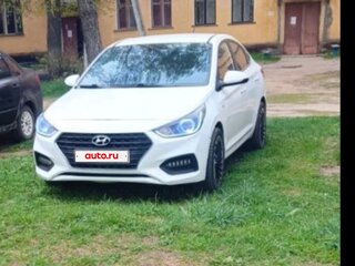 2019 Hyundai Solaris II, белый, 1150000 рублей, вид 2