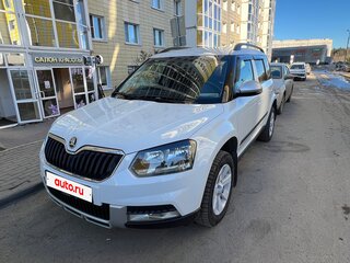 2014 Skoda Yeti I Рестайлинг, белый, 889000 рублей, вид 3