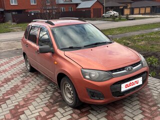 2013 Lada (ВАЗ) Kalina II, оранжевый, 280000 рублей, вид 2