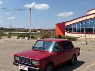 1997 Lada (ВАЗ) 2107, пурпурный, 330000 рублей, вид 1