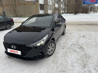 2020 Hyundai Solaris II Рестайлинг, чёрный, 2000000 рублей, вид 2