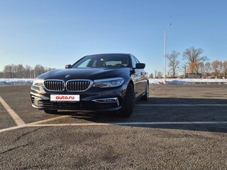 2020 BMW 5 серии 518d VII (G30/G31/G38), чёрный, 3300000 рублей, вид 3