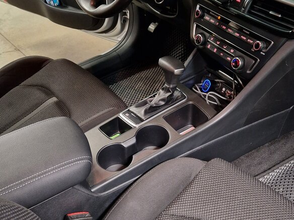 2019 Kia Optima IV Рестайлинг, серый, 1410000 рублей - вид 15