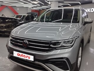 2021 Volkswagen Tiguan Allspace II Рестайлинг, серый, 4300000 рублей, вид 3