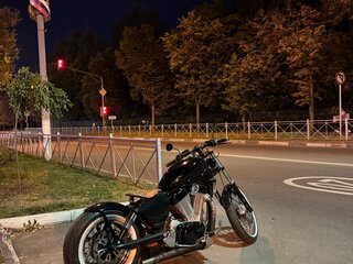 1993 Suzuki Intruder VS 1400, чёрный, 550000 рублей, вид 2