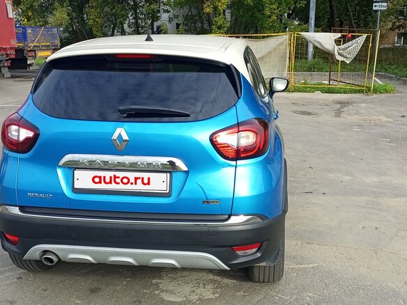 2017 Renault Kaptur I, голубой - вид 4