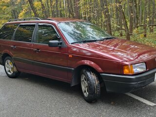 1991 Volkswagen Passat B3, красный, 250000 рублей, вид 3